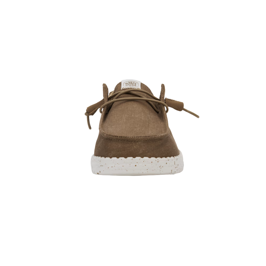 Hey Dude Women's Wendy Canvas Taupe Shoes
