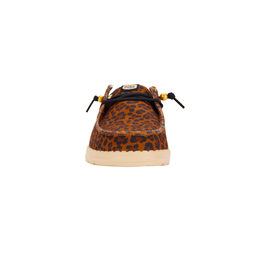 Hey Dude Women's Wendy Funk Animal Brown Shoes