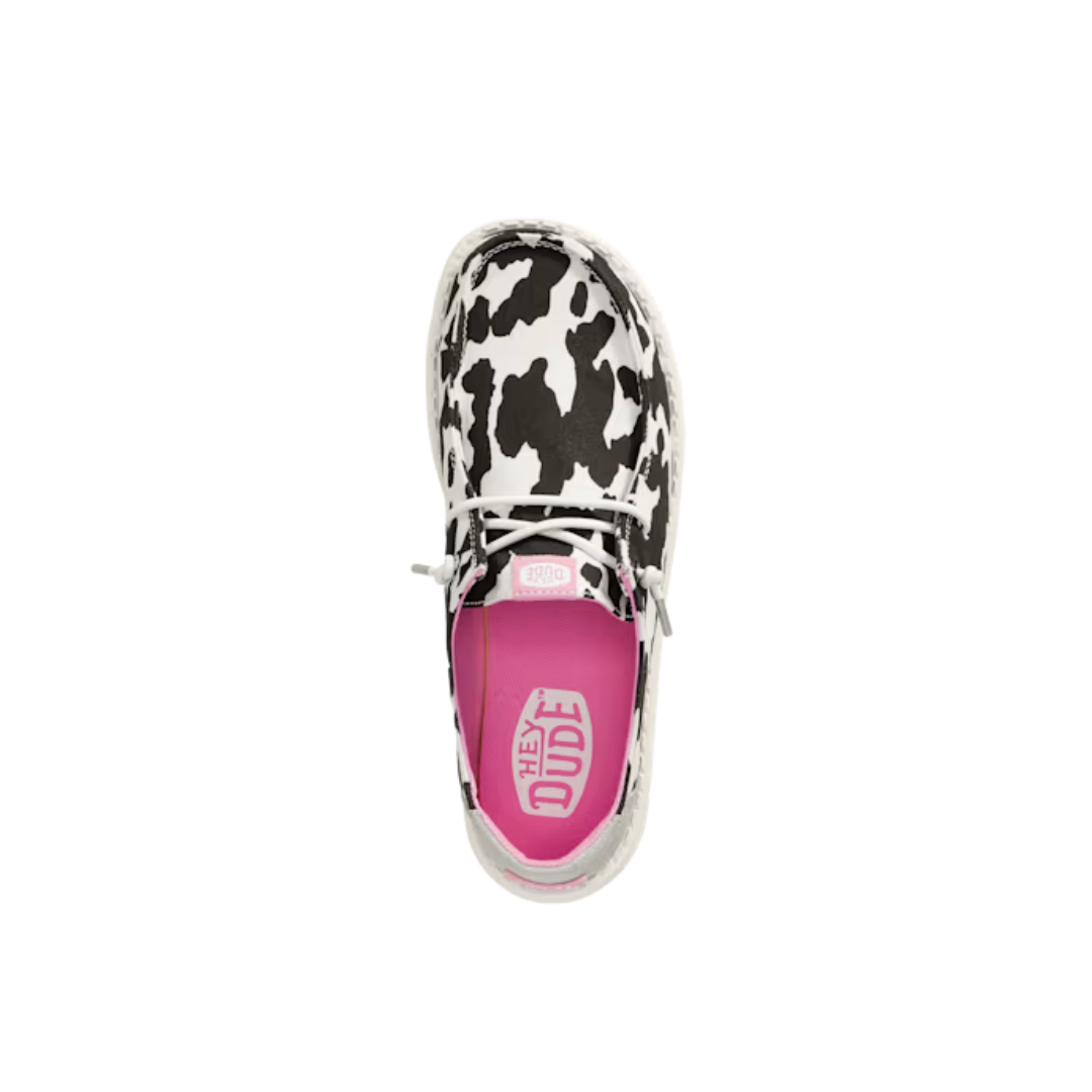 Hey Dude Women's Wendy Cowgirl Sparkle Black Shoes