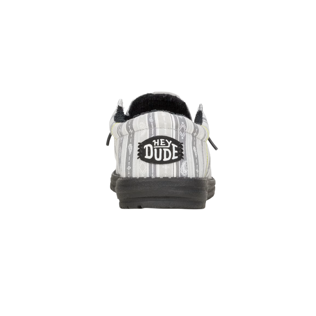 Hey Dude Men's Wally Funk Surf Blanket Grey Shoes