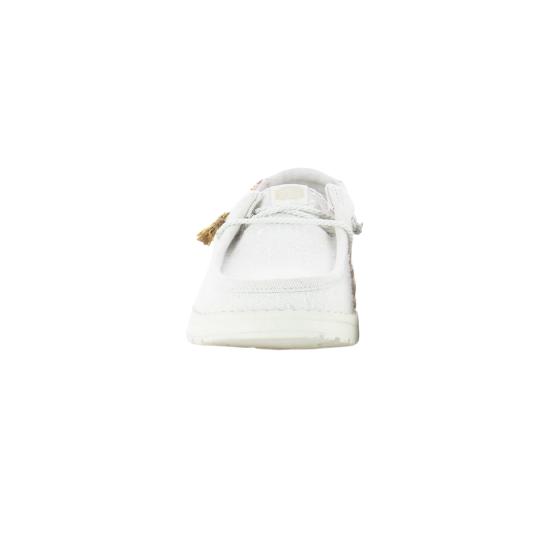 Hey Dude Women's Wendy Perf Egret White Shoes