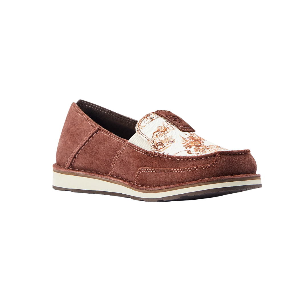 Ariat Women's Cruiser Western Aloha Rusted Brown Shoes