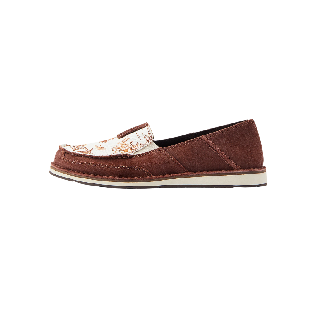 Ariat Women's Cruiser Western Aloha Rusted Brown Shoes