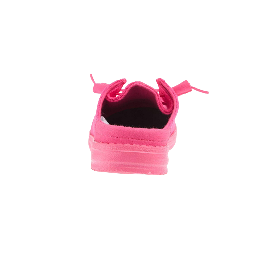 Hey Dude Women's Wendy Slip Mono Electric Pink Slippers