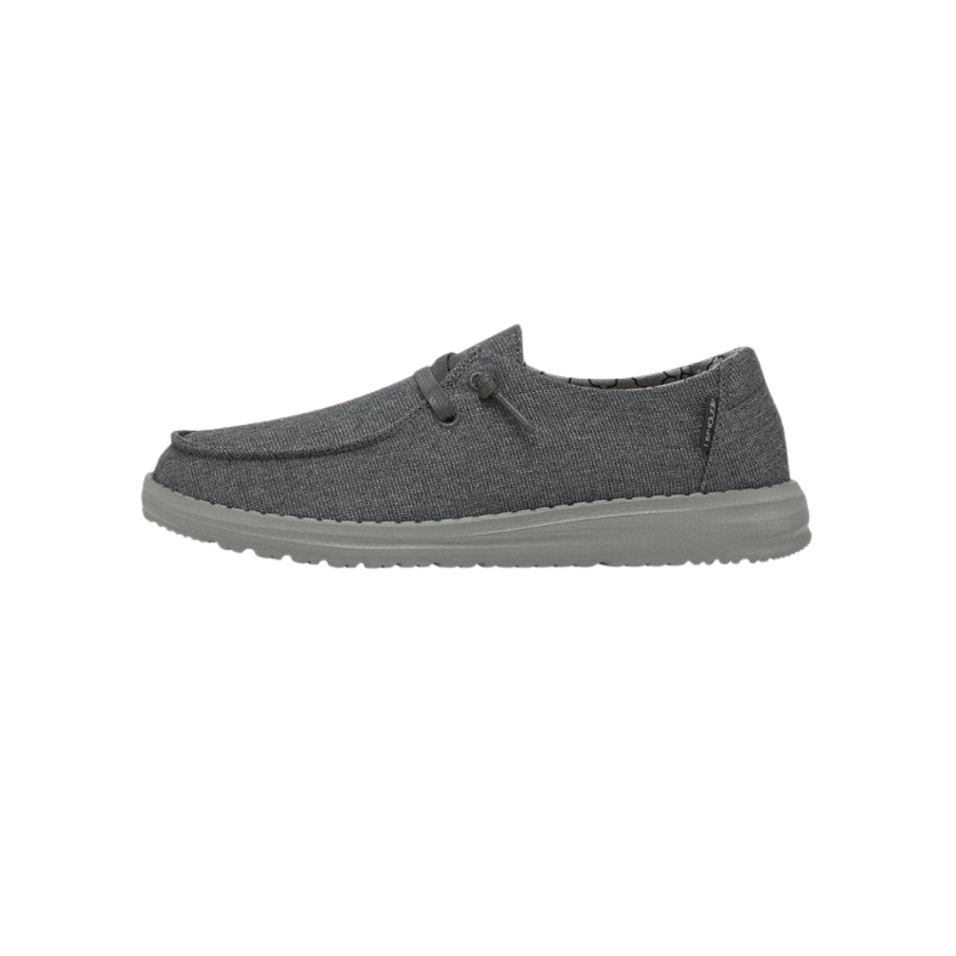Hey Dude Women's Wendy Sparkling Gallant Grey Shoes