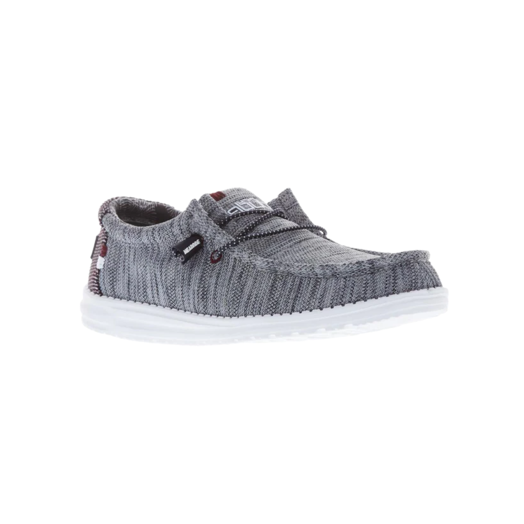 Hey Dude Men's Wally Sox Stitch Orion Blue Shoes