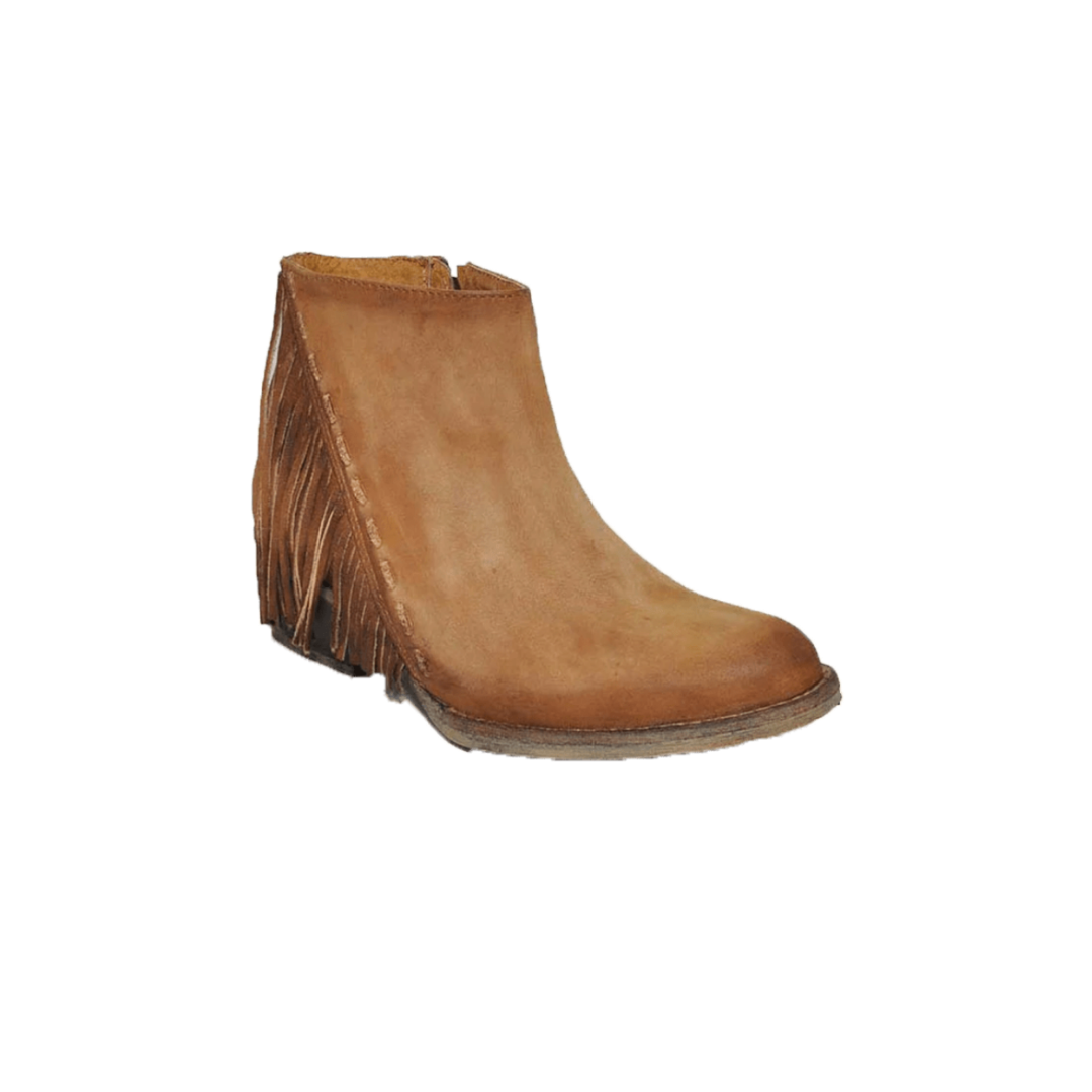 Corral Women's Ankle Honey Genuine Light Brown Boots
