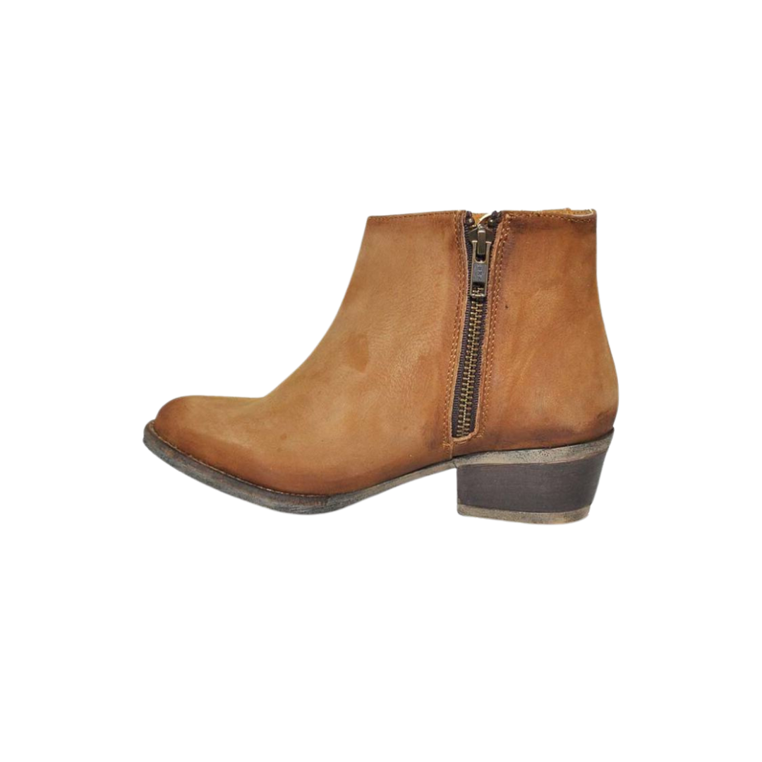 Corral Women's Ankle Honey Genuine Light Brown Boots