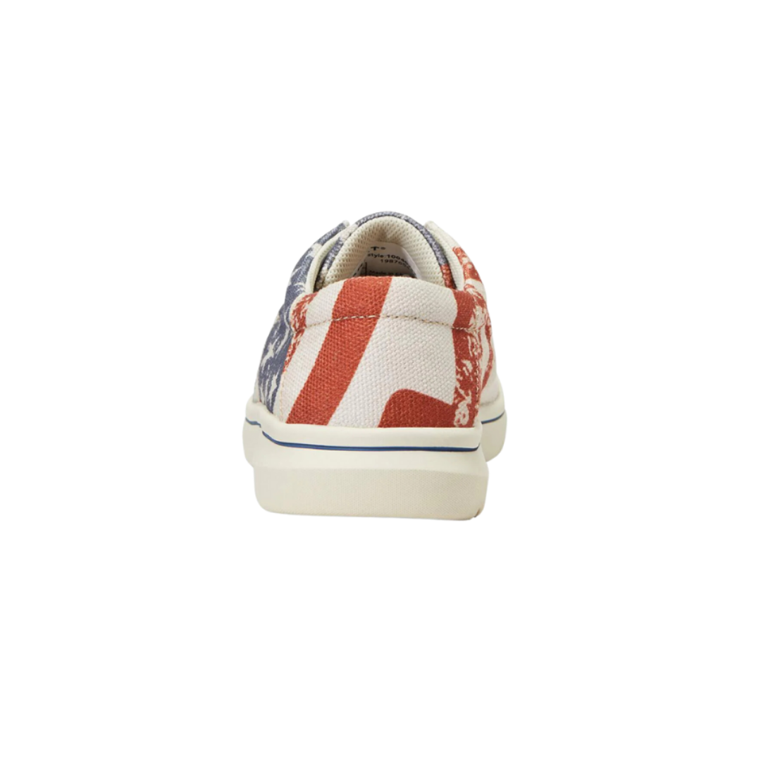 Ariat Youth Boy's Hilo American Flag Casual Multicolor Shoes