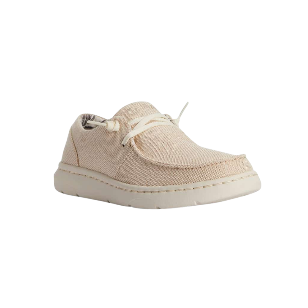 Ariat Women's Hilo Canyon Canvas Sparkle White Shoes