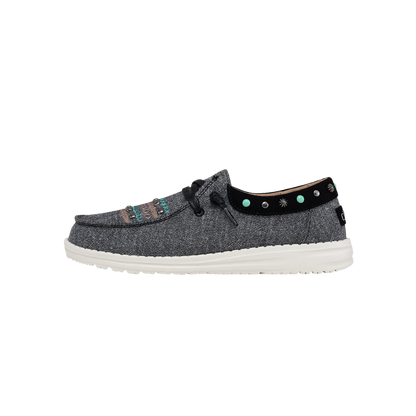 Hey Dude Women's Wendy Rodeo Black Shoes