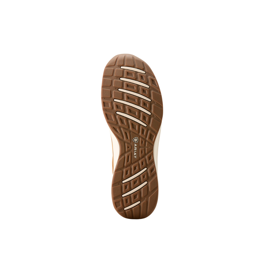 Ariat Men's Buckeye Waterproof Sunset Wheat Dark Coffee Shoe