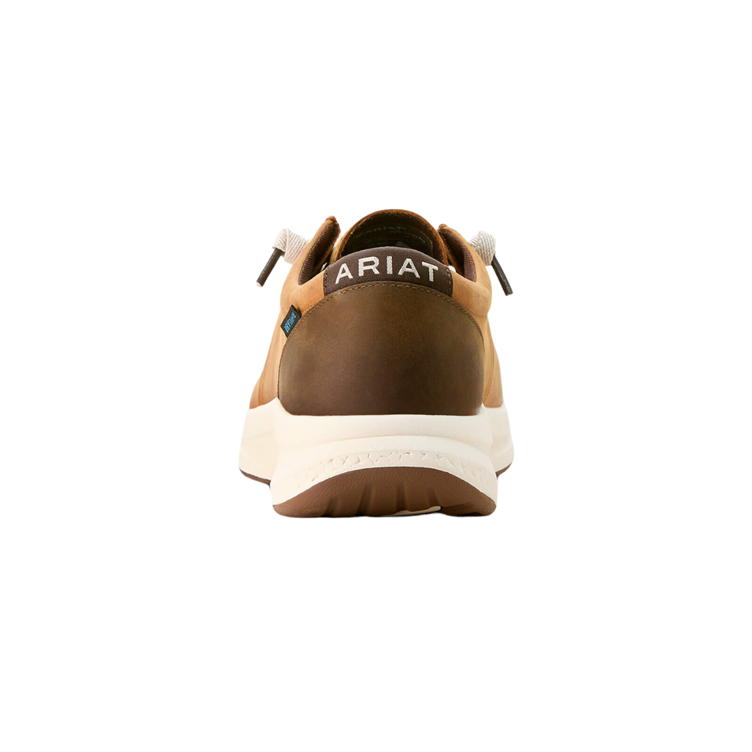 Ariat Men's Buckeye Waterproof Sunset Wheat Dark Coffee Shoe