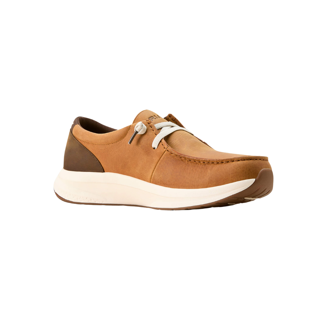 Ariat Men's Buckeye Waterproof Sunset Wheat Dark Coffee Shoe