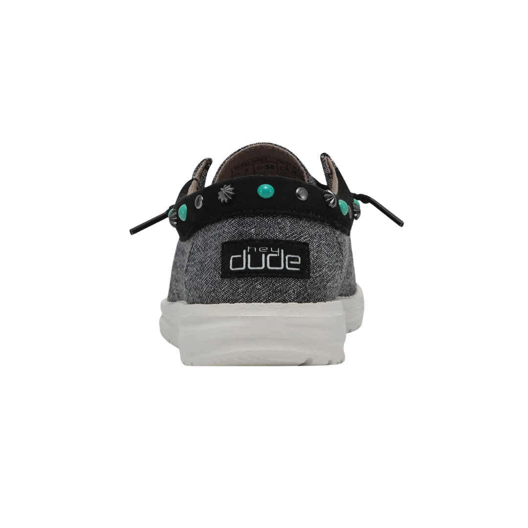 Hey Dude Women's Wendy Rodeo Black Shoes