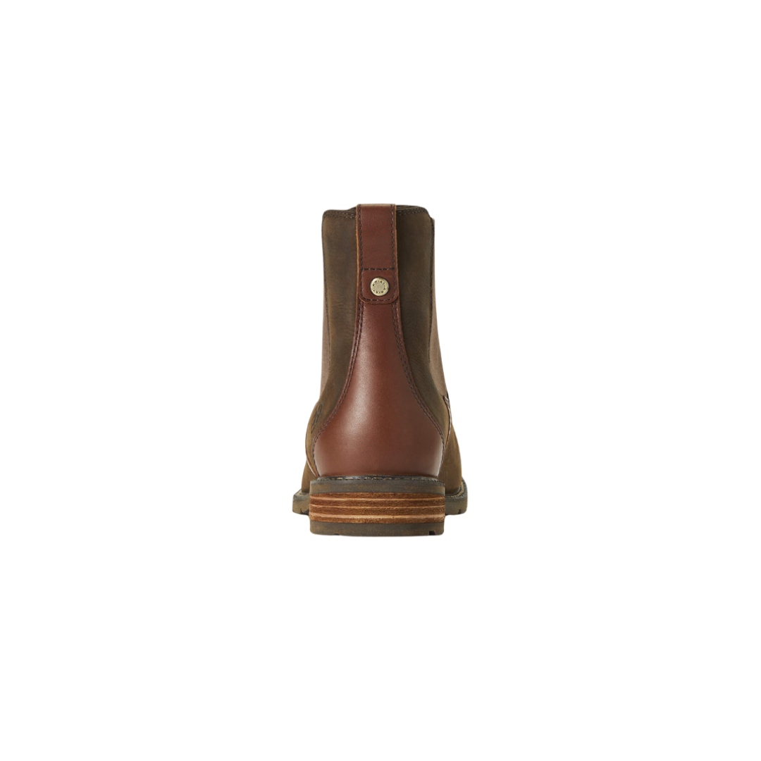 Ariat Women's Wexford Waterproof Chelsea Java Brown Boots