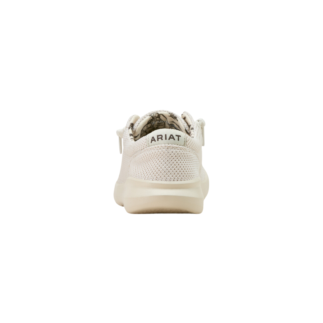 Ariat Women's Hilo Shoe Cream Mesh Casual Footwear