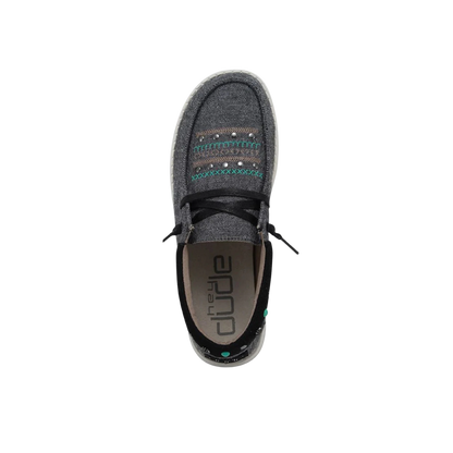 Hey Dude Women's Wendy Rodeo Black Shoes