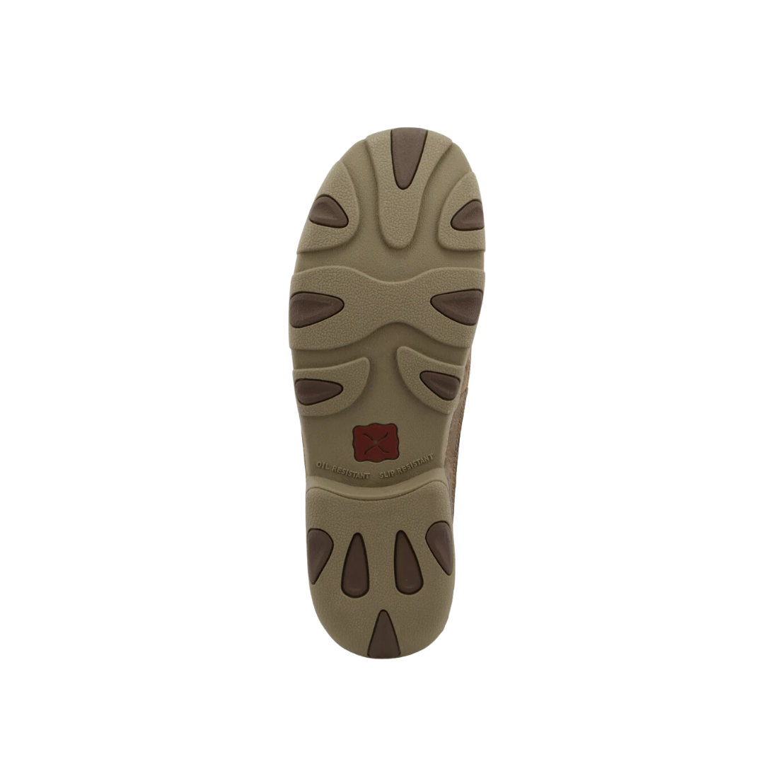 Twisted X Men's Slip On Driving Moc Brown Shoes