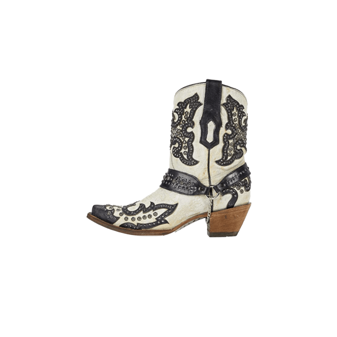 Corral Women's Handcrafted White Boots