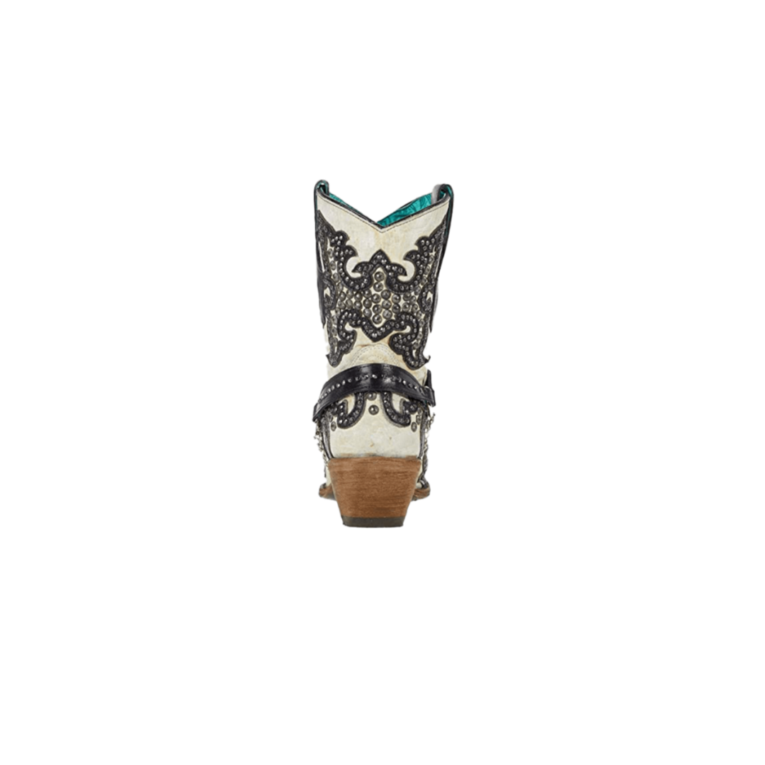 Corral Women's Handcrafted White Boots