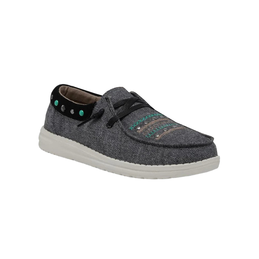 Hey Dude Women's Wendy Rodeo Black Shoes