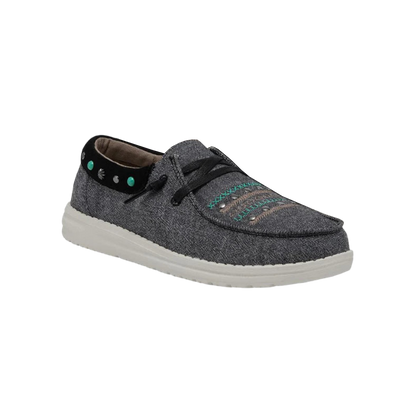 Hey Dude Women's Wendy Rodeo Black Shoes