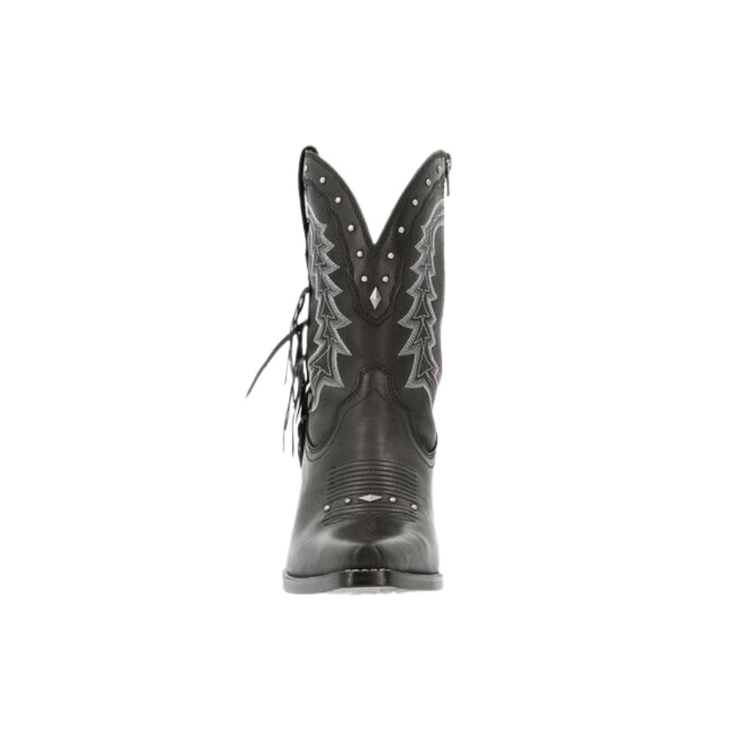 Durango Women's Black Crush Onyx Booties