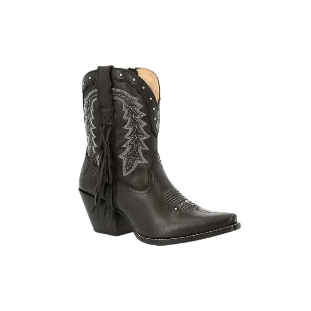 Durango Women's Black Crush Onyx Booties