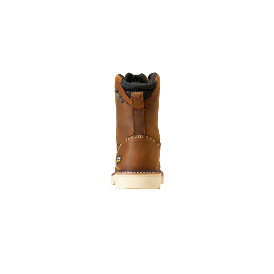 Ariat Men's Rebar Lift 8" Wp Composite Brown Boots