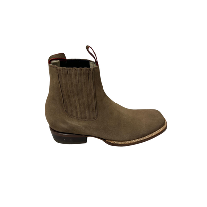 Pecos Bill Women's Square Toe Ankle Brown Boots
