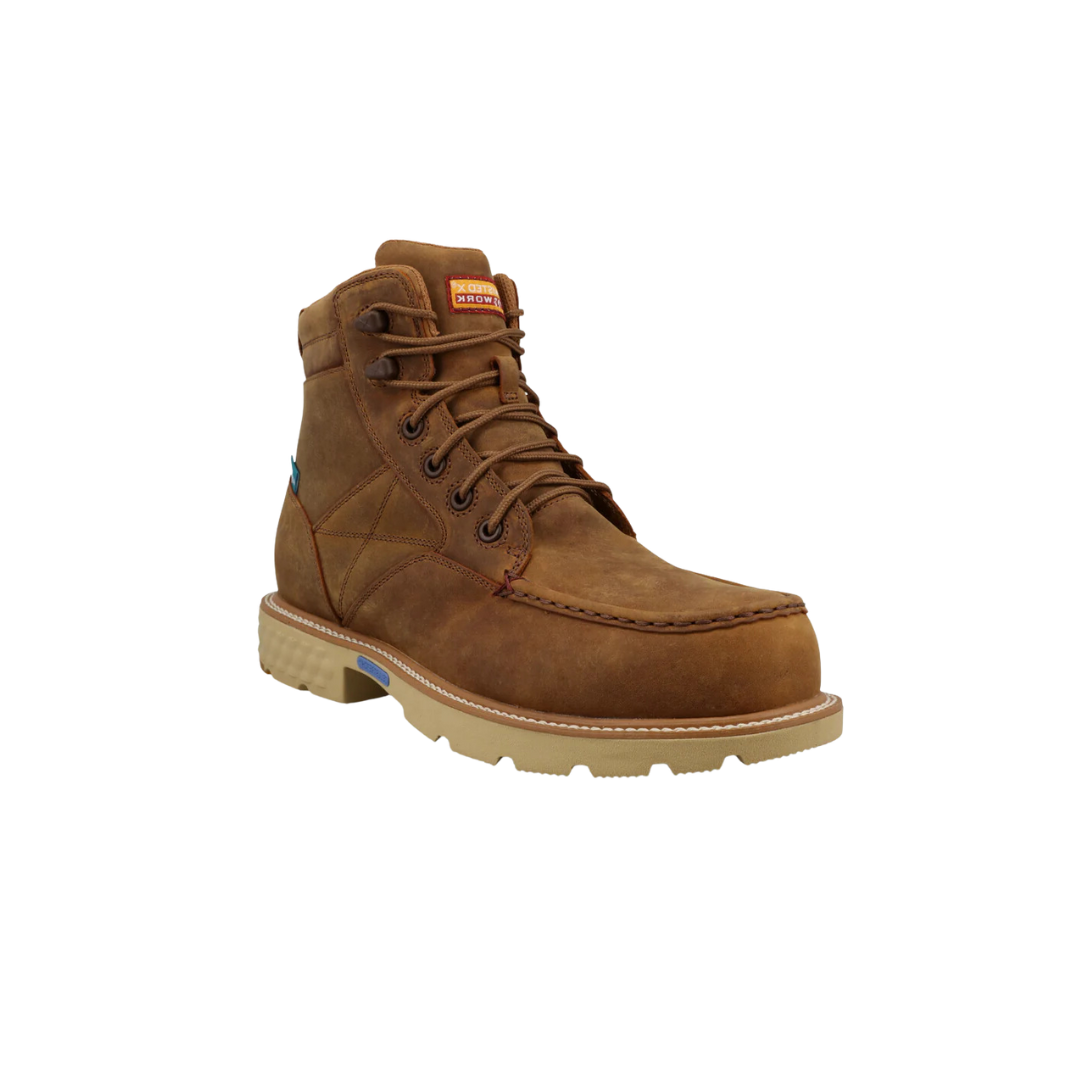 Twisted X Men's Safety Work Brown Boot's