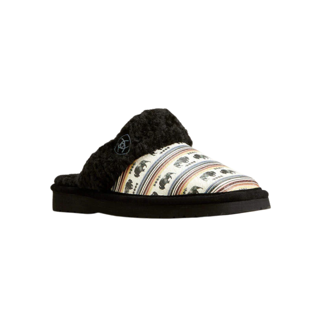 Ariat Women's Jackie Buffalo Print Exotic Slippers