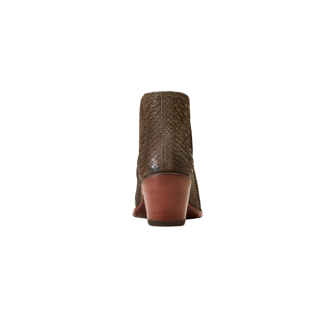 Ariat Women's Dixon Western Chocolate Exotic Boots