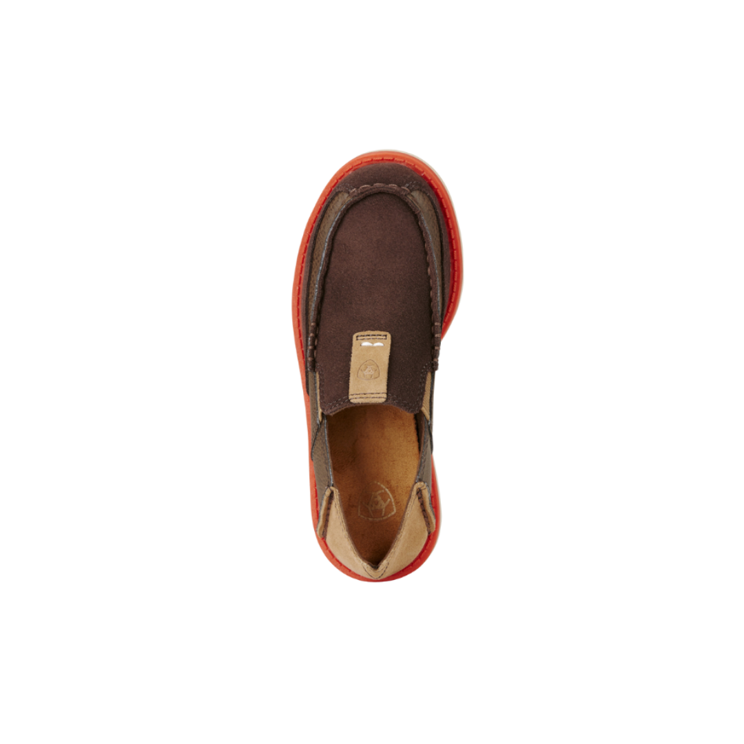 Ariat Youth Boy's Cruiser Leather Chocolate Grey Shoes
