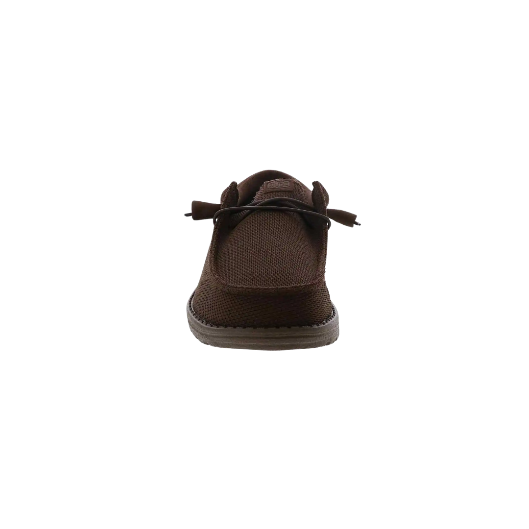 Hey Dude Men's Wally Funk Mono Chocolate Shoes