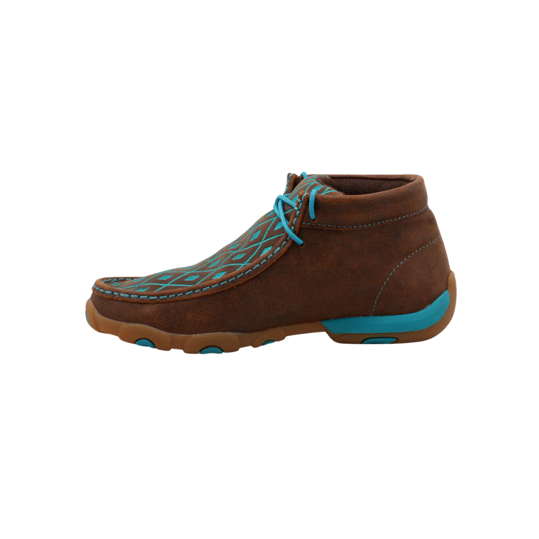 Twisted X Women's Chukka Driving Moc Brown Boots