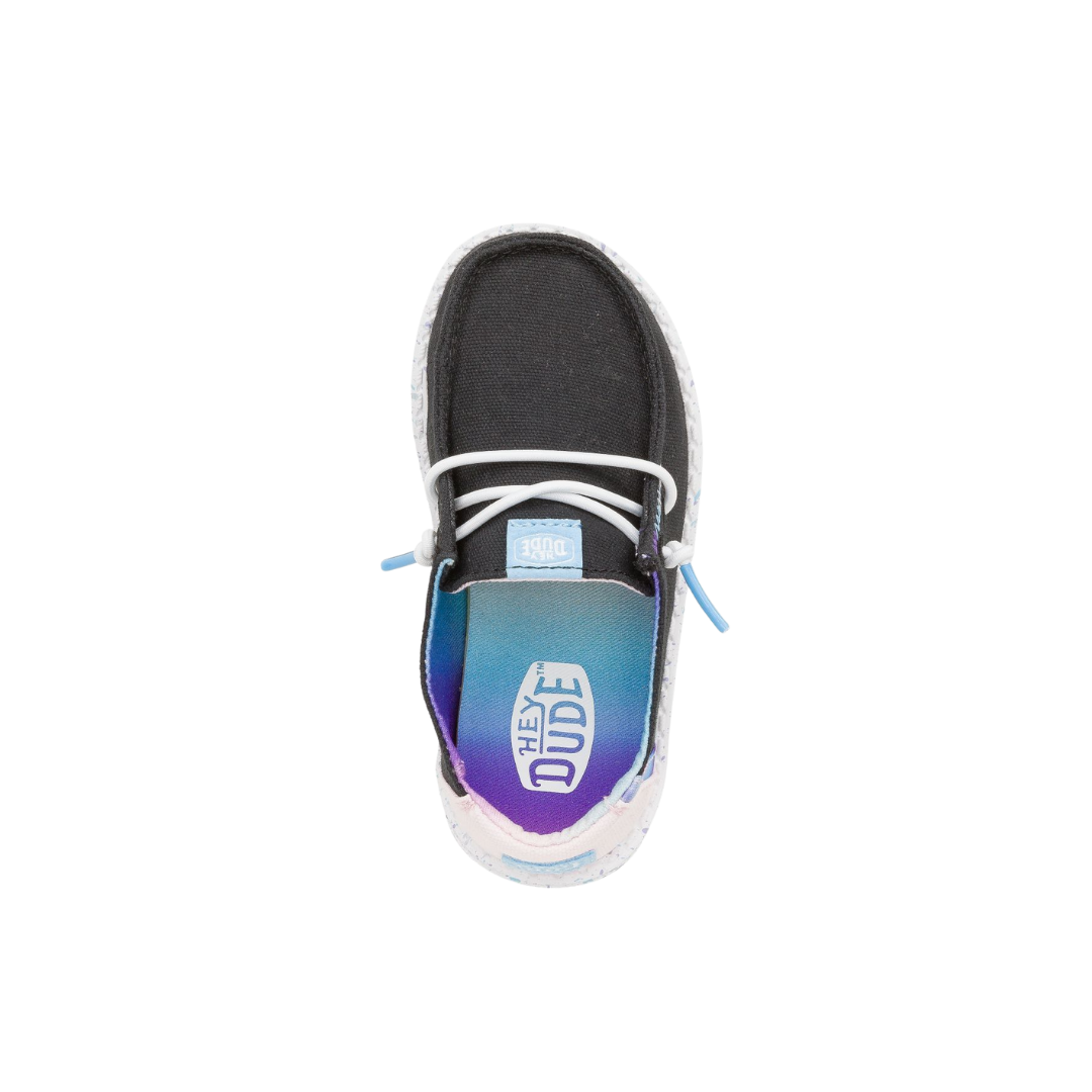 Hey Dude Youth Girl's Wendy Fun Black Shoes