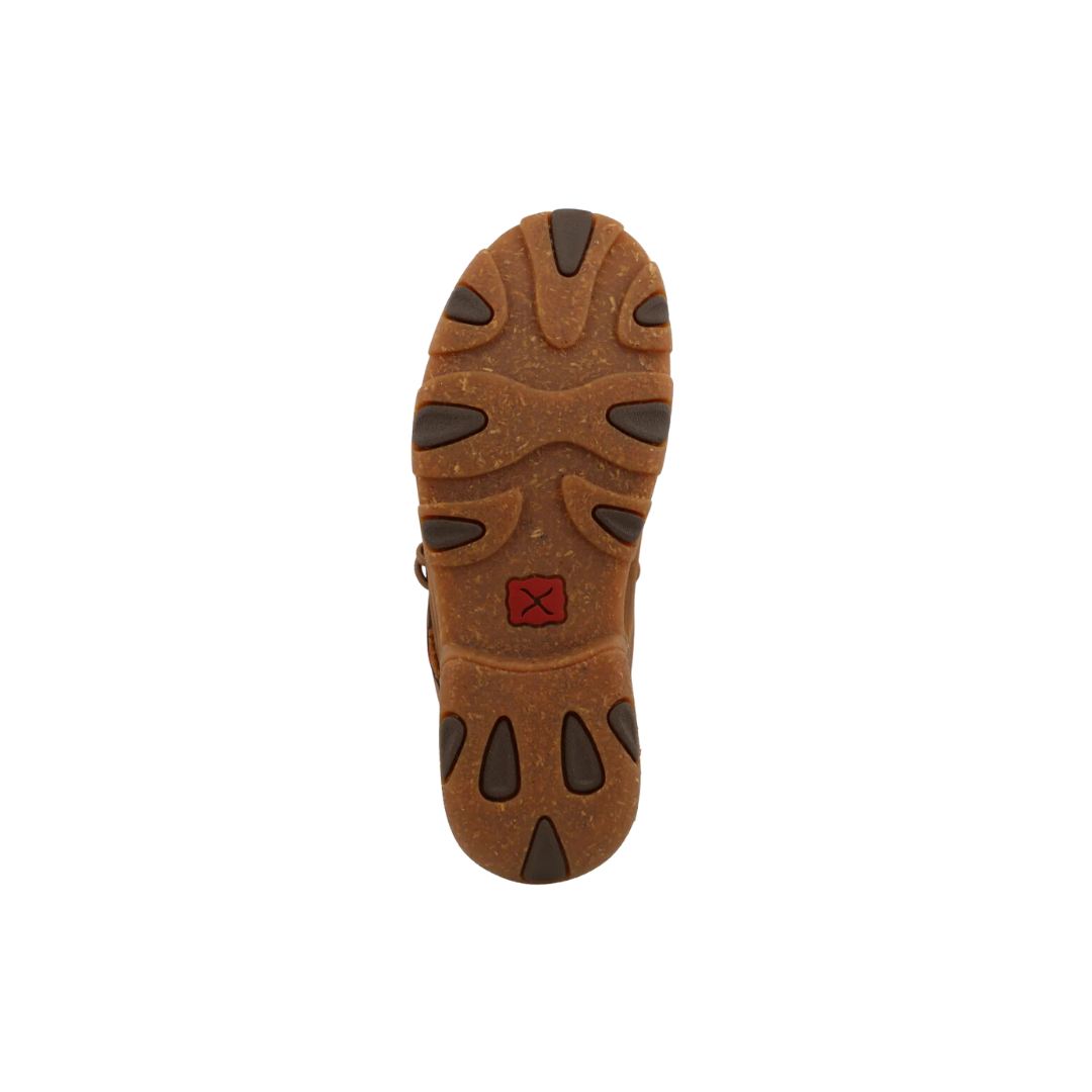 Twisted X Youth Boy's Chukka Saddle Midnight Brown Shoes