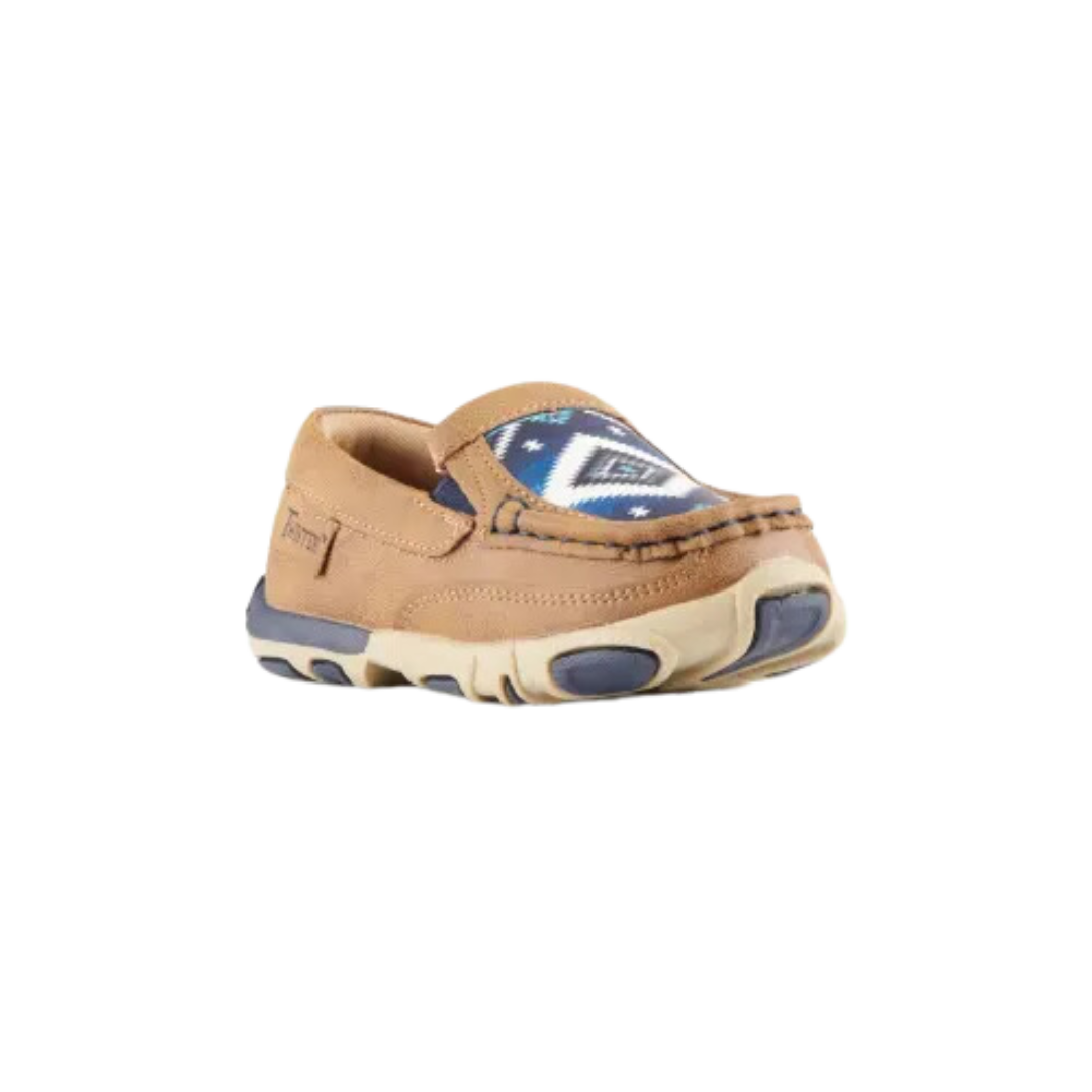 Twister Toddler Boy's Blakely Moccasin Light Brown Shoes