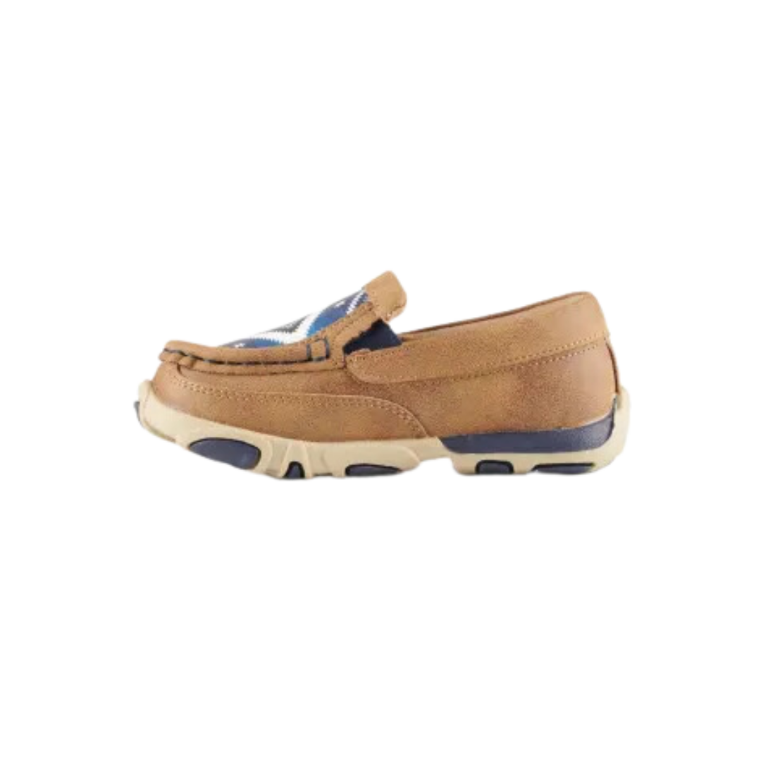 Twister Toddler Boy's Blakely Moccasin Light Brown Shoes