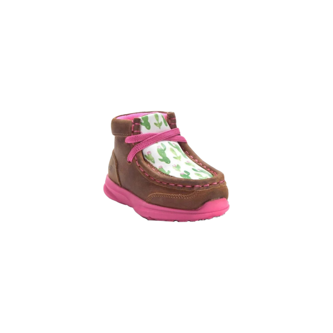 Ariat Toddler Girl's Cactus Spitfire Brown Shoes