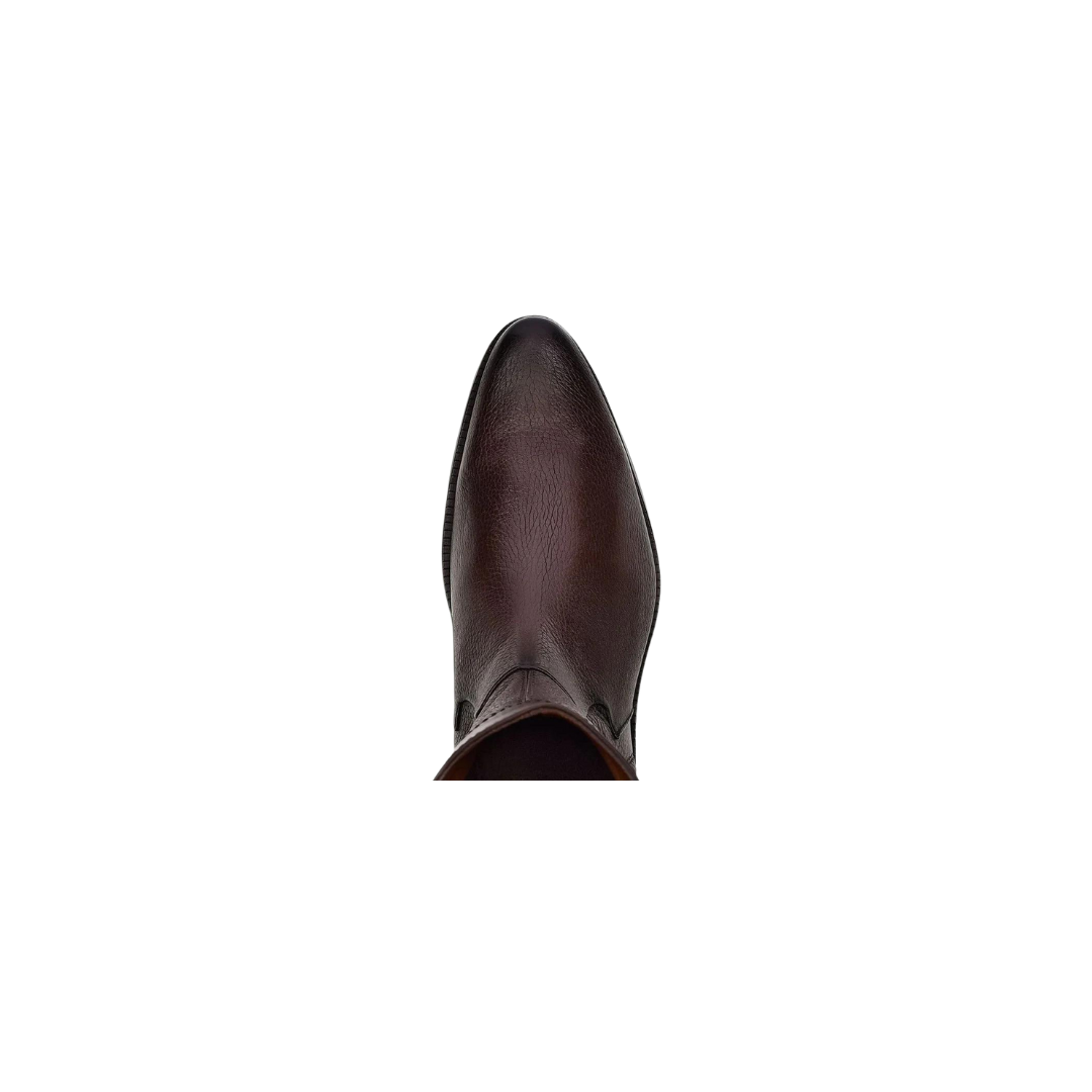 Cuadra Men's Brown Deer Zipper Round Toe Boot