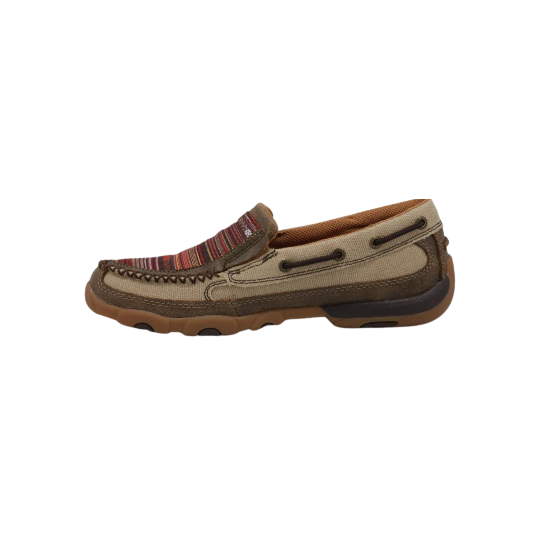 Twisted X Women's Slip On Driving Moc Multicolor Shoes
