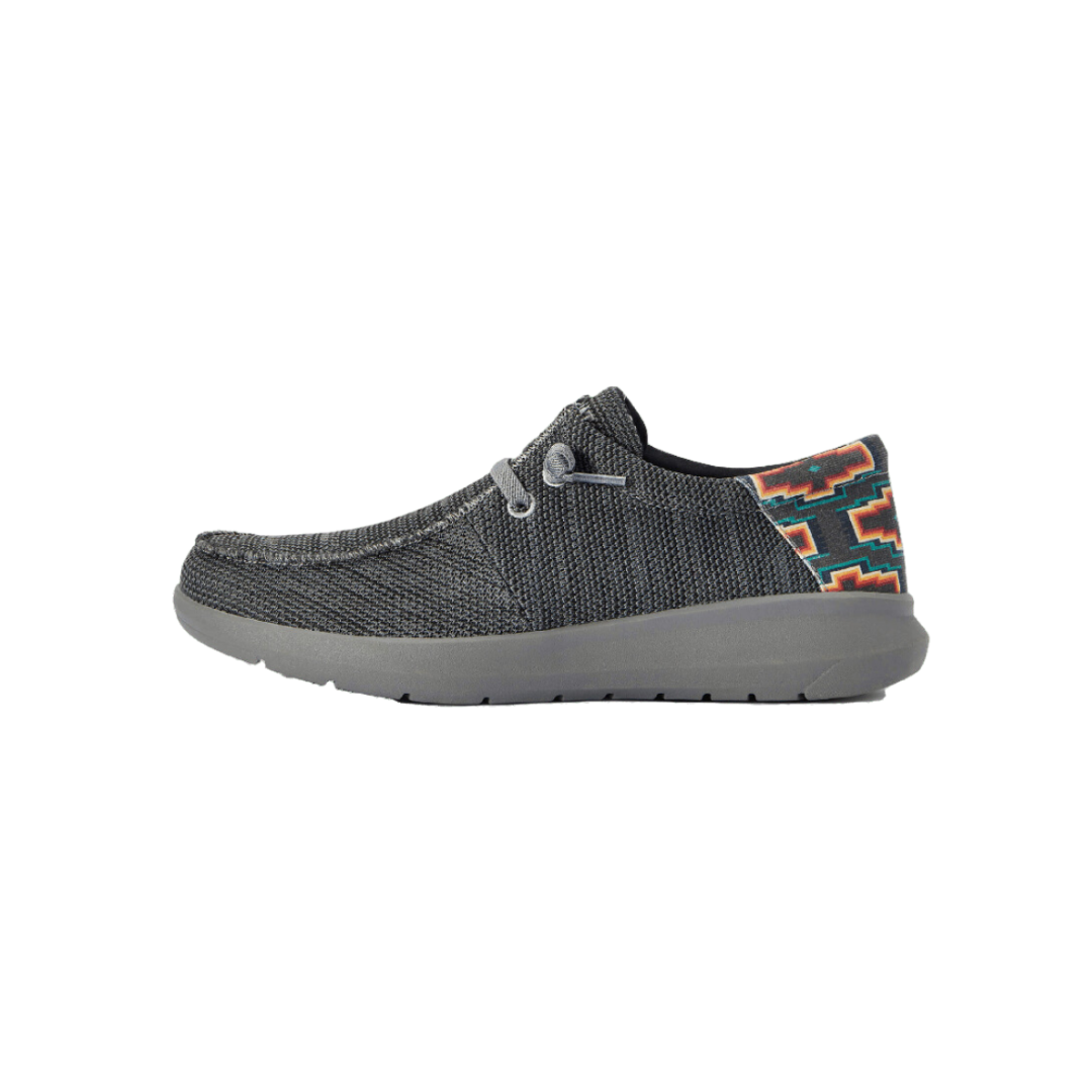 Ariat Men's Hilo Stretch Lace Heather Charcoal Shoes