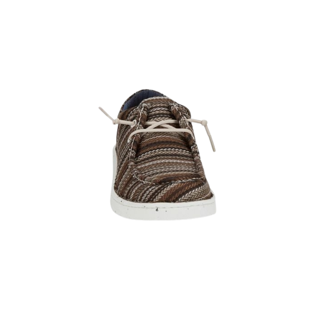 Justin Men's Hazer Striped Brown Shoes