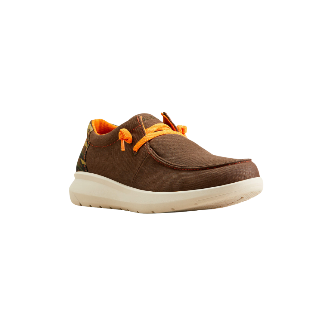 Ariat Men's Hilo Stretch Lace Brown Shoes