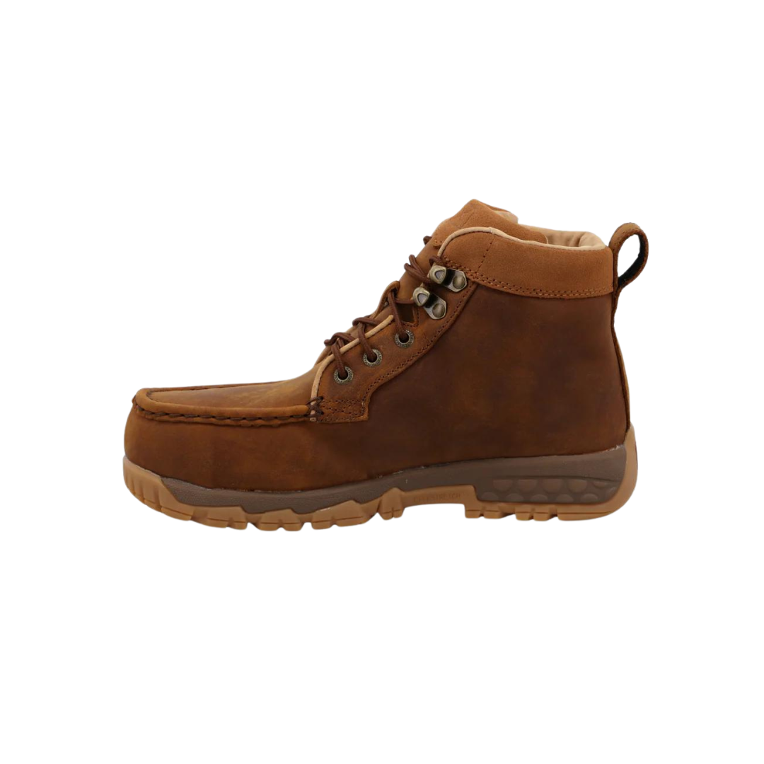 Twisted X Women's Work Safety Brown Boot