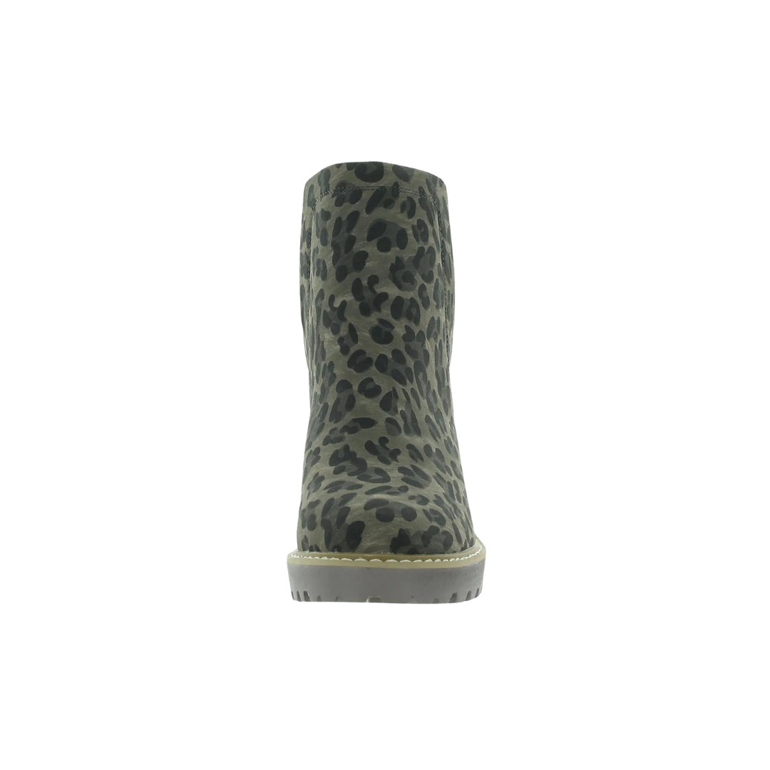 Corkys Women's Basic Leopard Grey Bootie