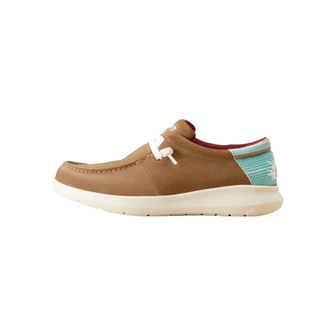 Ariat Men's Hilo Sendero Bark Turquoise Shoe